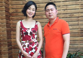 广州星空与明星合影