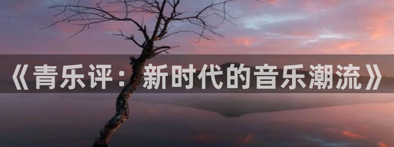 星空娱乐官网：《青乐评：新时代的音乐潮流》