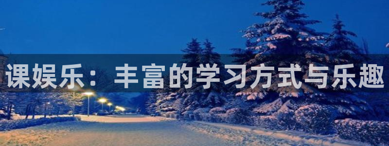 星空娱乐传媒有限公司：课娱乐：丰富的学习方式与乐趣